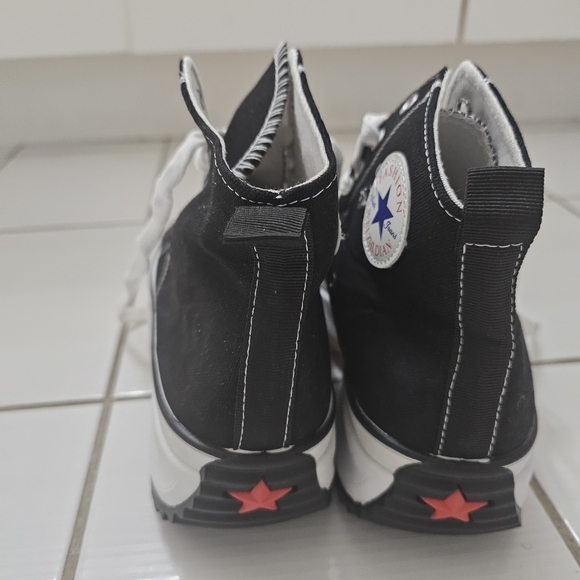 New Women’s ankle Top Canvas Lace Up Sneakers In Black - Brand New - Picture 6 of 8